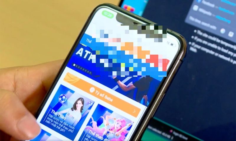 Đăng nhập vào na99 qua app trên di động